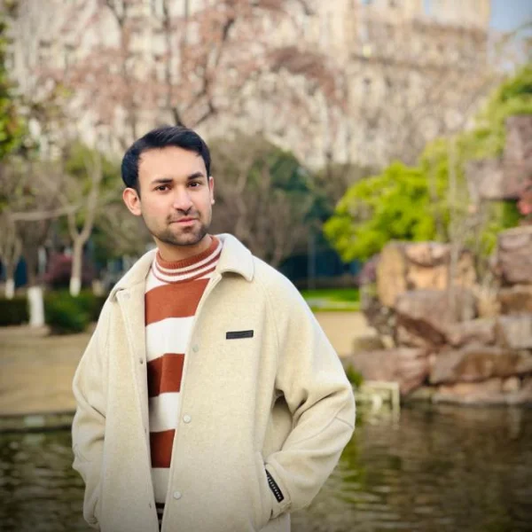Qasim Ali, MBBS student at Zhejiang Chinese Medical University in China